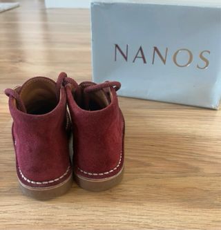 Botas Nanos Granate Talla 26