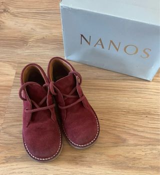 Botas Nanos Granate Talla 26