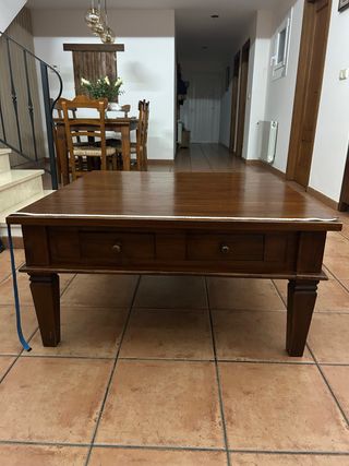 Mesa de centro madera maciza