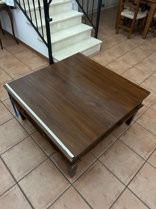 Mesa de centro madera maciza
