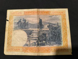 Billete 100 pesetas Banco de España 1925