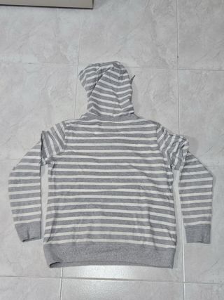 Sudadera de mujer con rayas
