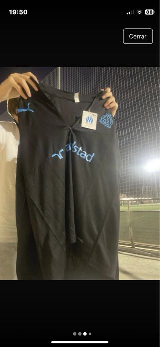 Chándal Largo Olympique Marseille Negro