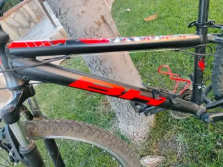 Bicicleta Montaña 26 Negra/Roja