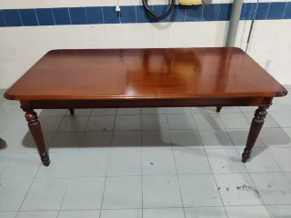 Mesa de comedor de madera 200x100x77