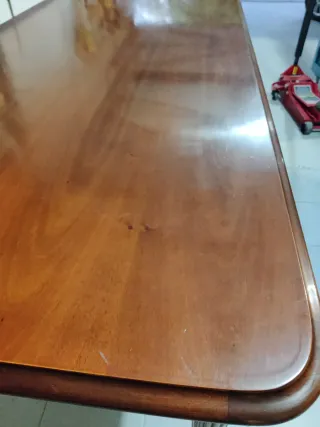 Mesa de comedor de madera 200x100x77