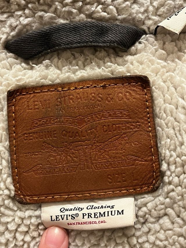 Giubbino Levi's grigio L uomo imbottito