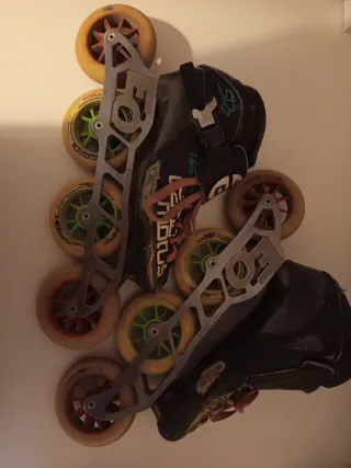 Patines de velocidad 8 ruedas