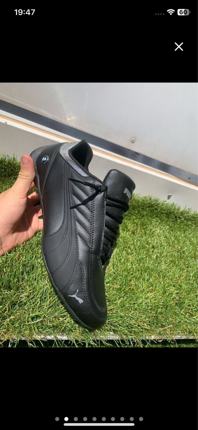 Zapatillas Puma x BMW Negras y Plateadas