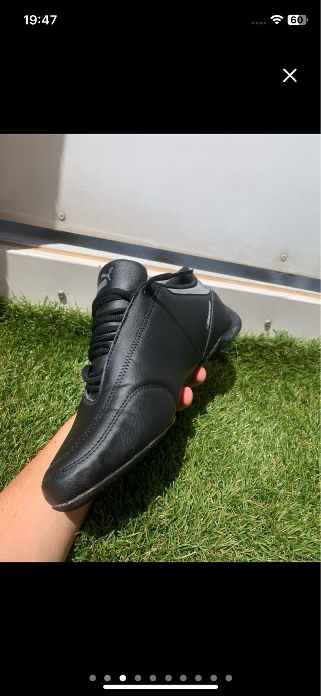 Zapatillas Puma x BMW Negras y Plateadas