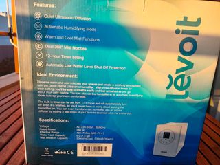 NUEVO. Humidificador Levoit Blanco. LV600HH