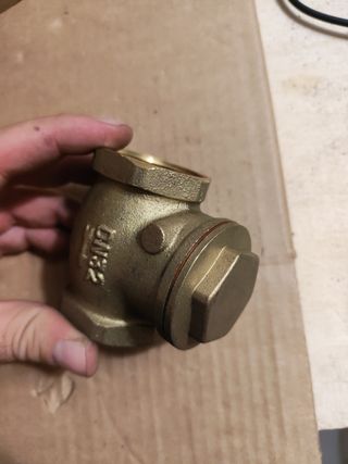 Valvola di ritegno 1 1/4 Clapet Ottone DN 32