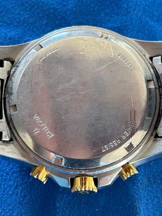 Reloj Bulova Marine Star Cronógrafo Dorado