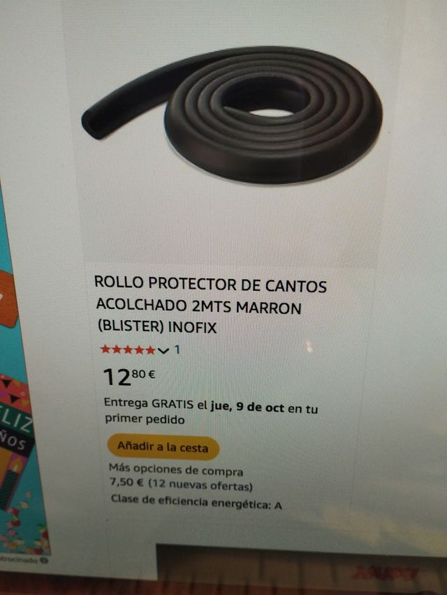 Rollo Protector Cantos Bebé INOFIX