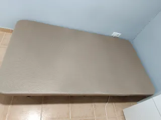 Base cama 105cm beige