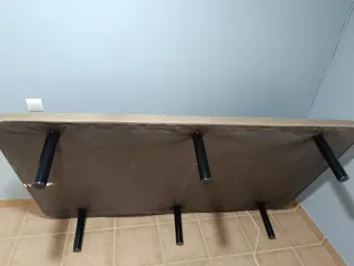 Base cama 105cm beige