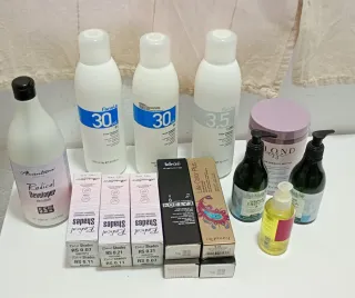 Lote productos peluquería