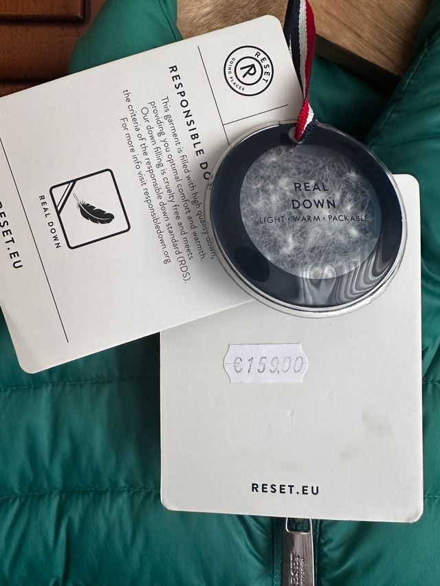 Chaqueta Plumón Mujer Reset Teal