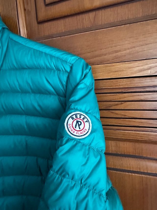 Chaqueta Plumón Mujer Reset Teal