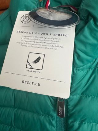 Chaqueta Plumón Mujer Reset Teal