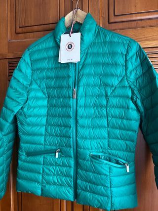 Chaqueta Plumón Mujer Reset Teal