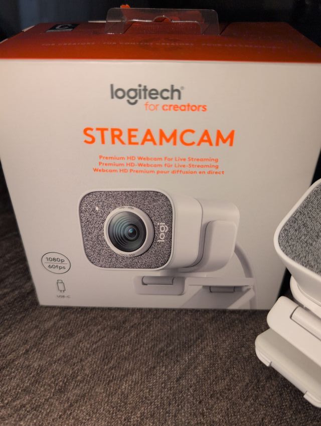 Logitech StreamCam Webcam HD 1080p 60fps