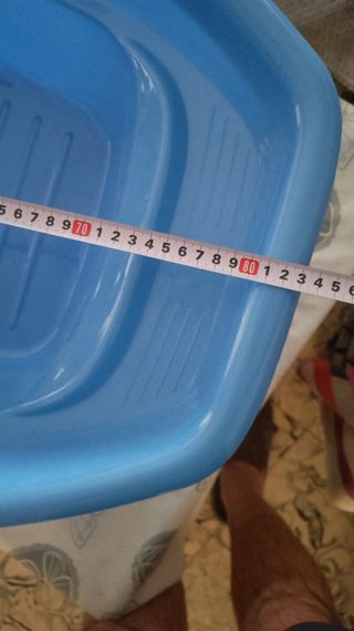 Bañera de bebé grande azul – impecable