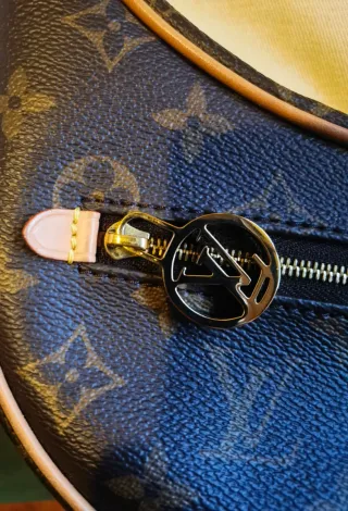 Bolso Louis Vuitton Marrón y Dorado
