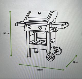 Barbacoa Weber Spirit II Gas Butano