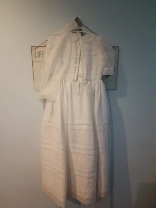 Vestido de Primera Comunión Blanco
