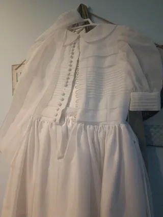 Vestido de Primera Comunión Blanco
