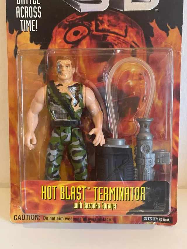 Figura Terminator 2 Kenner Hot Blast