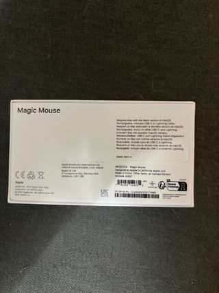 Ratón Magic Mouse Lightning Apple Blanco