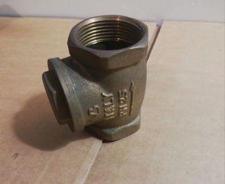 Valvola di ritegno 1 1/4 Clapet Ottone