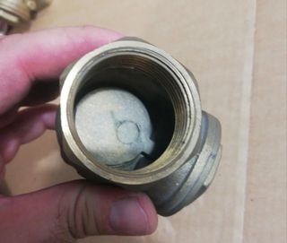 Valvola di ritegno 1 1/4 Clapet Ottone