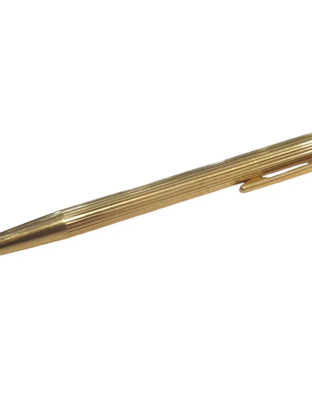 Montblanc Noblesse Slim Line con placca in oro 89757