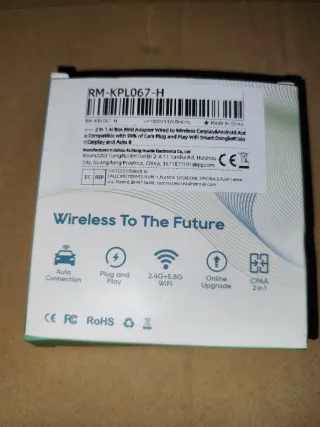 Adaptador USB Inalámbrico CarPlay Android Auto