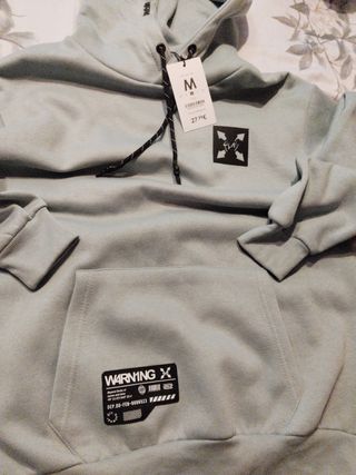 Sudadera Hombre Talla M Verde