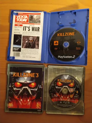 Saga Killzone y caja mando PS2
