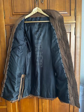 Chaqueta District Mujer Marrón 
