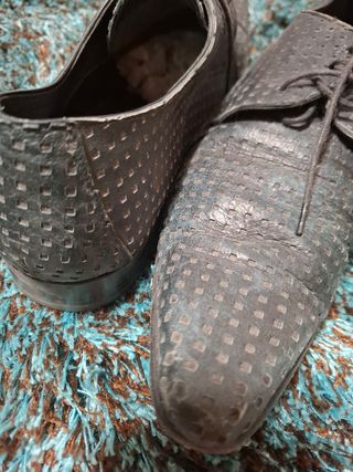 Zapatos vestir Ángel Infantes Negro/Gris