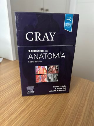 GRAY Flashcards de Anatomía