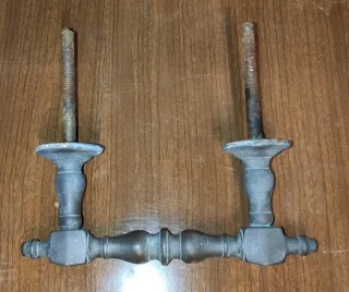 Coppia maniglioni in ottone