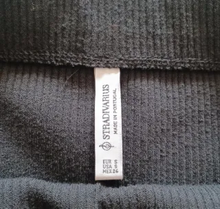 Falda mujer Stradivarius elástica con abertura