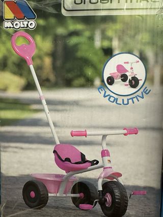 Triciclo Evolutivo 3 en 1 Rosa