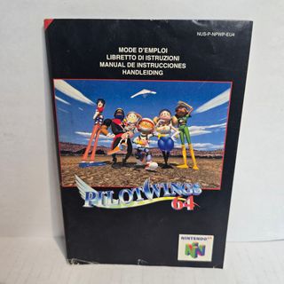 Manual Pilotwings 64 Nintendo N64