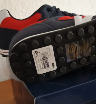 Zapatillas Valecuatro Azul y Rojo