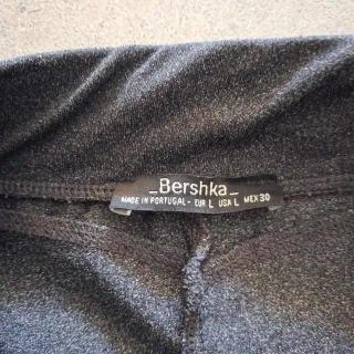 Leggings deportivos Bershka grises mujer
