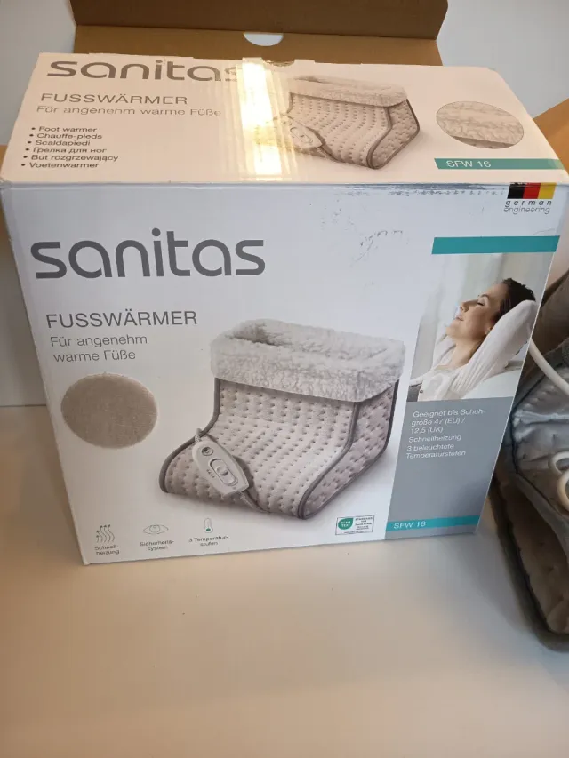 Scalda piedi elettrico Sanitas