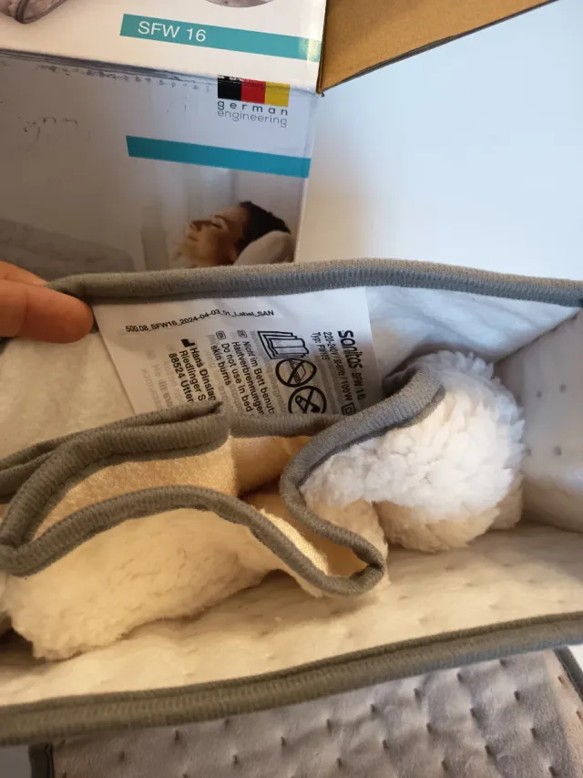 Scalda piedi elettrico Sanitas